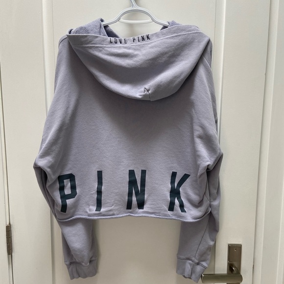 PINK Victoria's Secret Tops - PINK by Victoria secret cropped hoodie size L